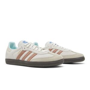 Adidas Samba suede clay strata sneakers. Size 4.5 men’s / 6.5 women's